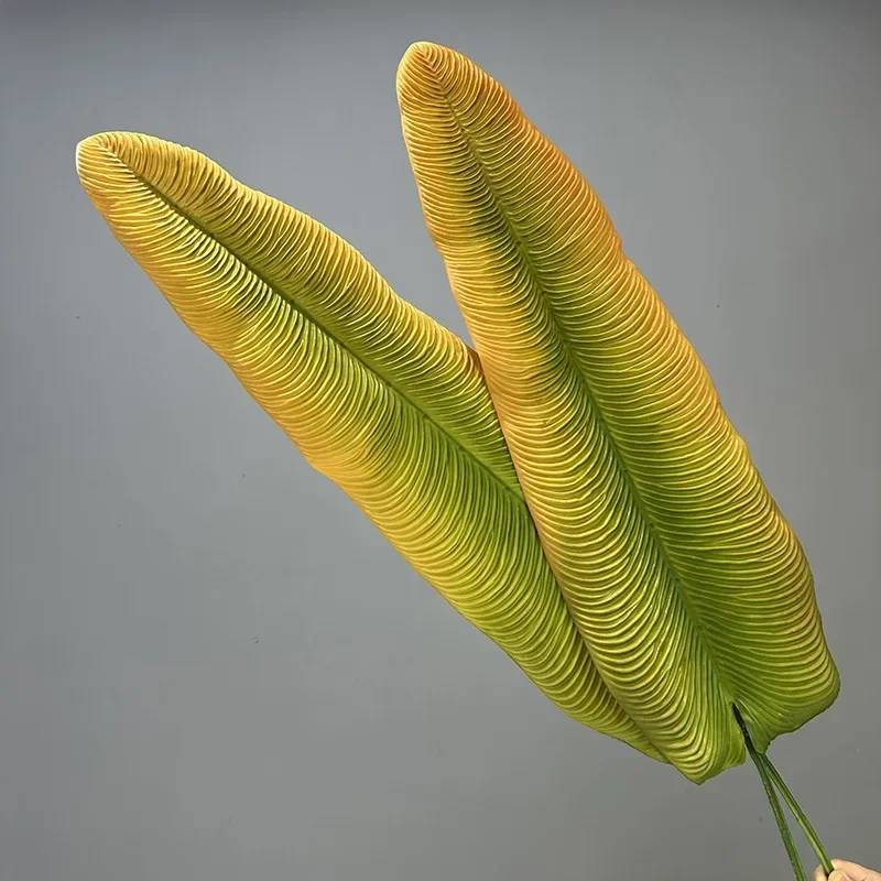 Rubber Plant Ficus - 102cm paradiso artificiale foglie di uccello