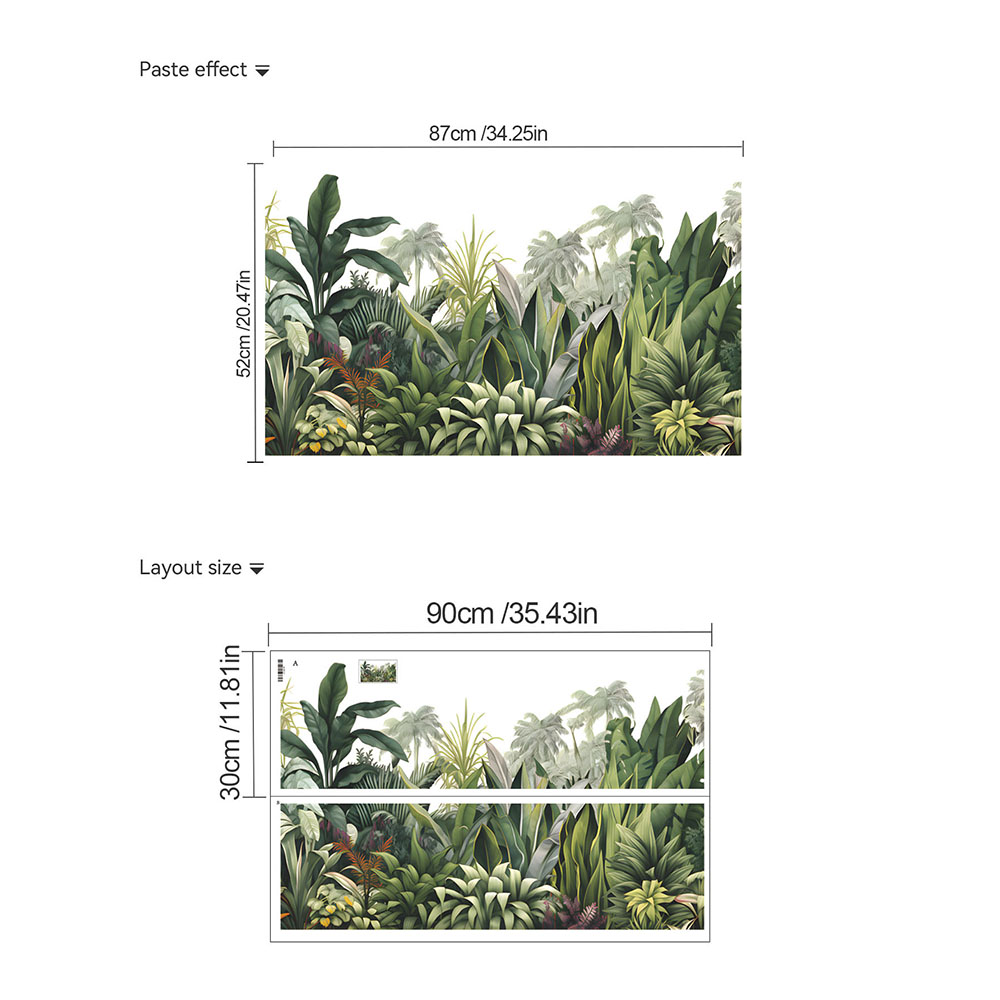 2 pezzi adesivi murali piante  - Monstera Thai Constellation recensione e prezzo