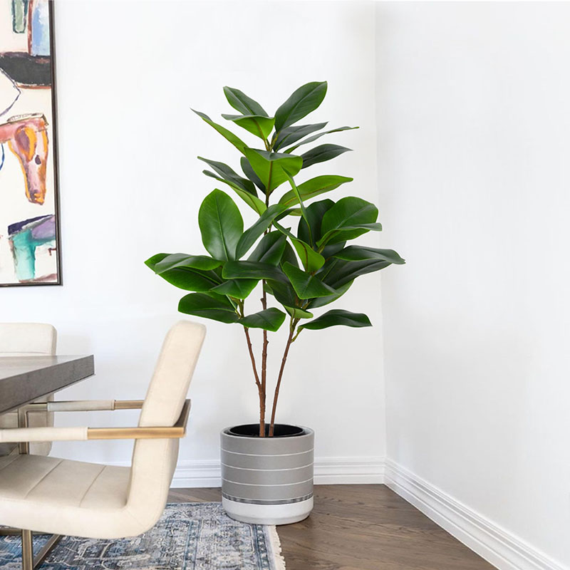 51in Tropical Large Fake Banya - Rubber Plant Ficus recensione e prezzo